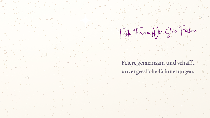feel white - Hochzeitsplanung und Events Barbara Burkl - Weddingsupport - Feste entspannt selber planen aber nicht alleine