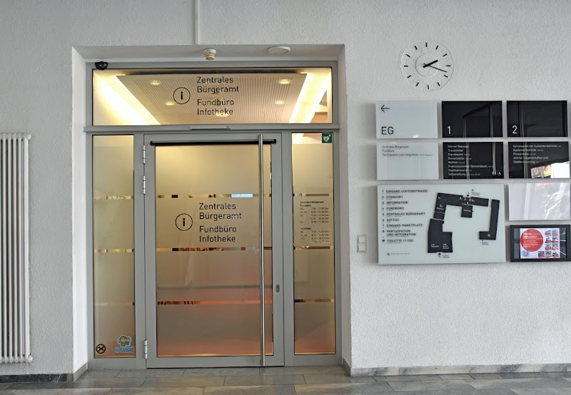 Zentrales Bürgeramt im Rathaus Heilbronn