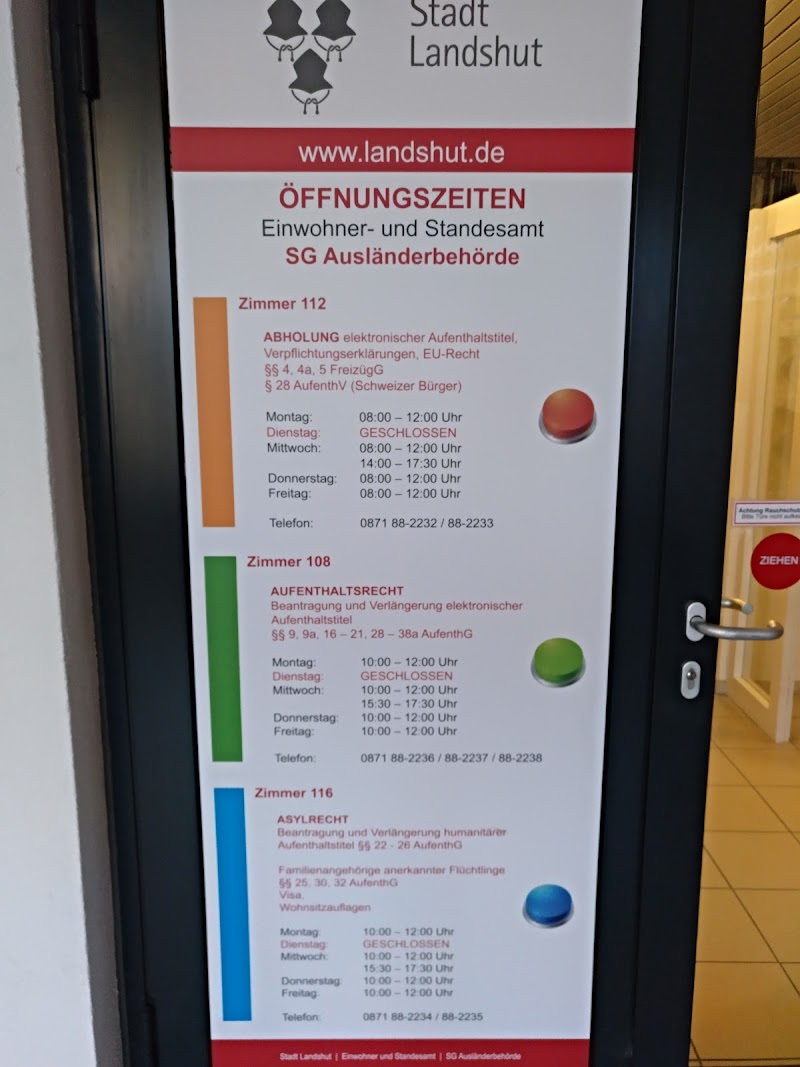 Einwohner- und Standesamt Landshut