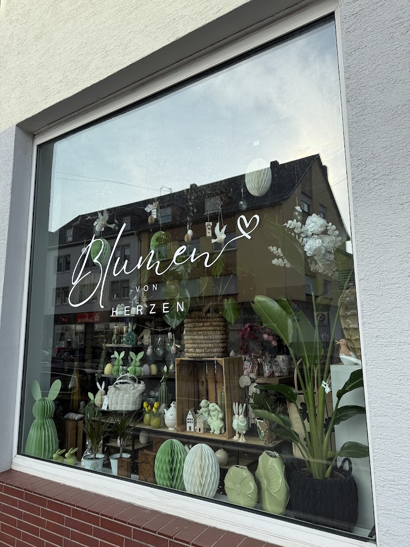 Blumen von Herzen