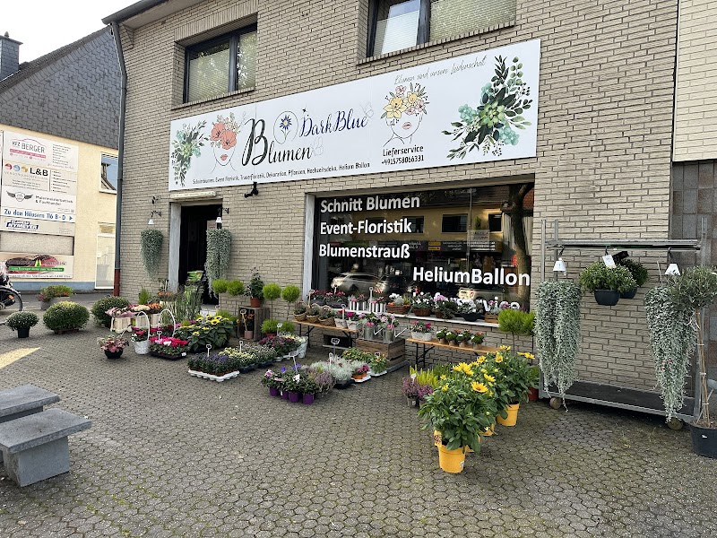 Blumen darkblue