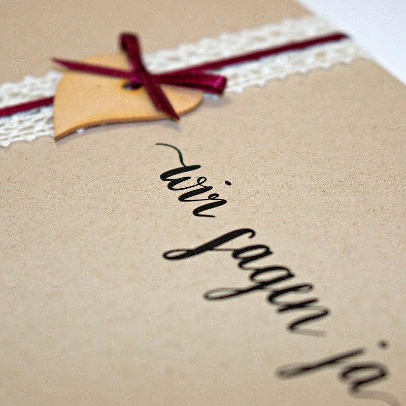 à la carte - Kartenmanufaktur - exklusive Hochzeitskarten + Papeterie