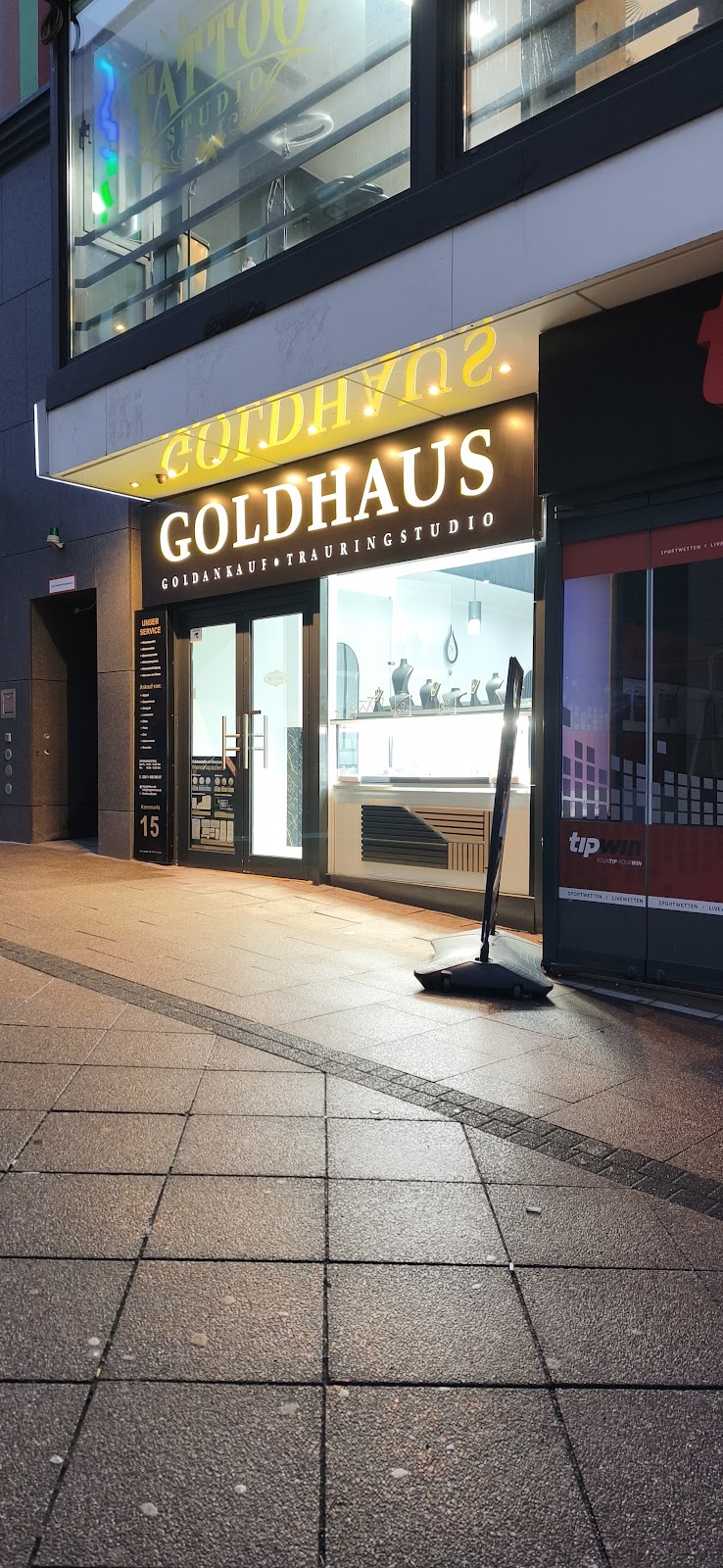Goldhaus Trauringstudio und Goldankauf